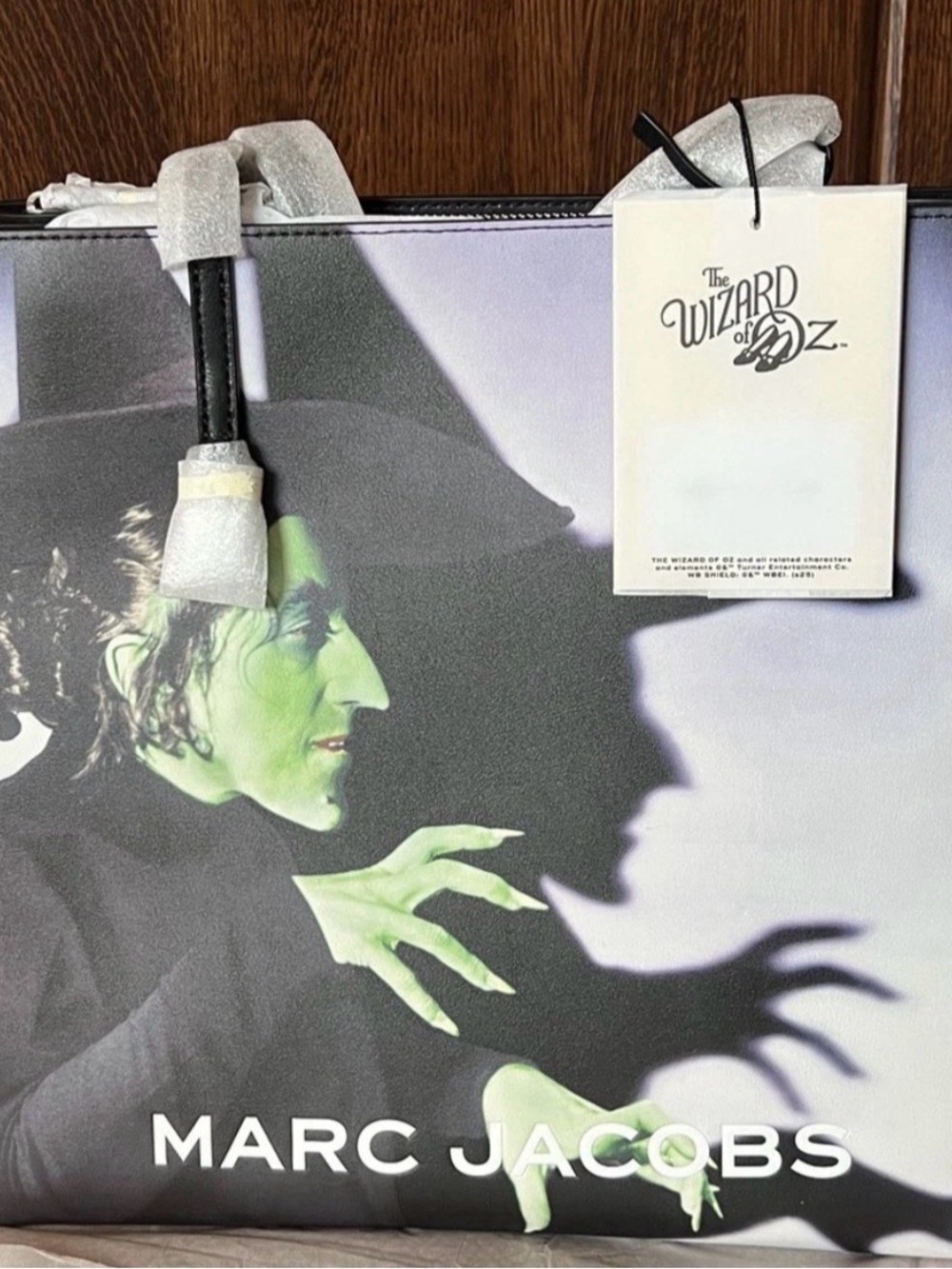 Marc Jacobs x 'The Wizard of Oz' Large Leather Tote Wicked Witch NWT Exclusive - Picture 3 of 8
